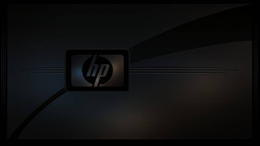 Shiny And Matte Hp Laptop Logo Wallpaper