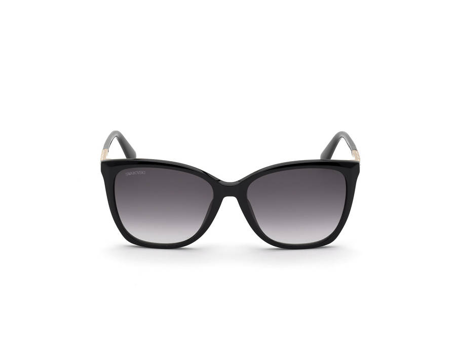 Shiny Black Swarovski Sunglasses Wallpaper