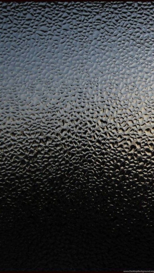 Shiny Textured Black Leather Iphone Wallpaper