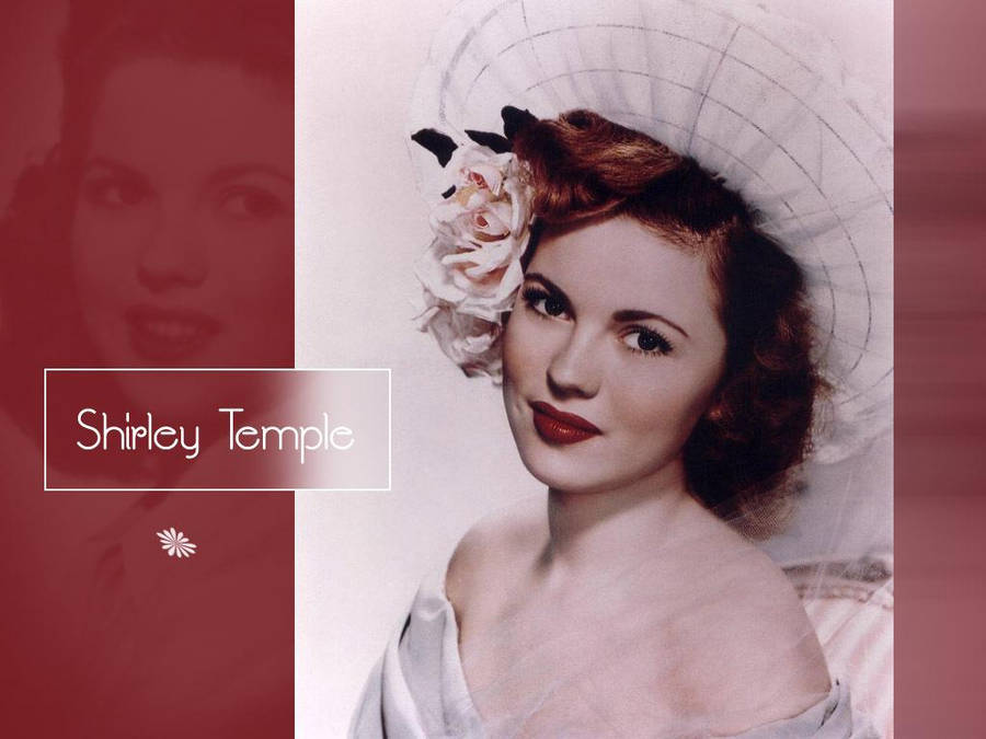 Shirley Temple Digital Poster Wallpaper