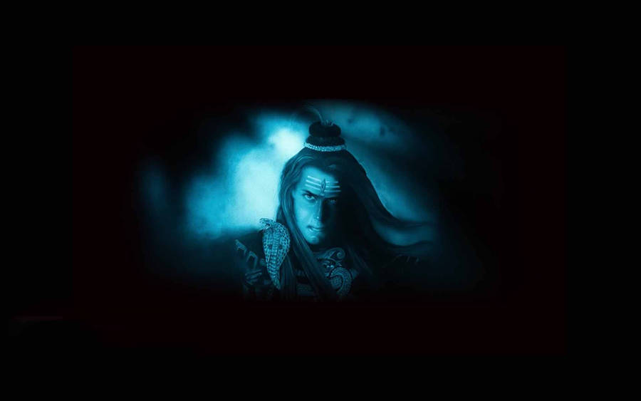 Shiva Black Hindu Deity Of Destruction Wallpaper