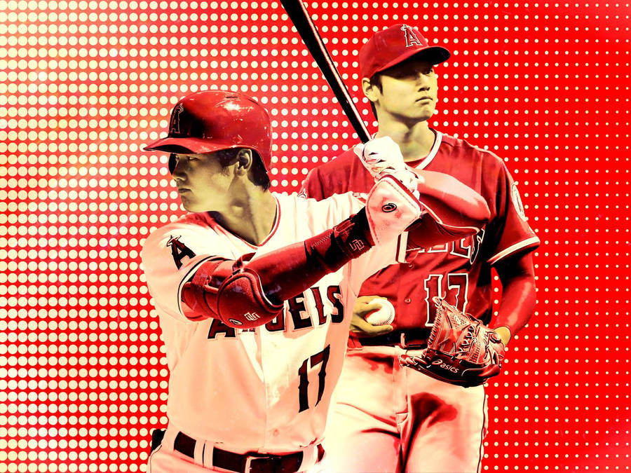 Shohei Ohtani Fan Made Art Wallpaper