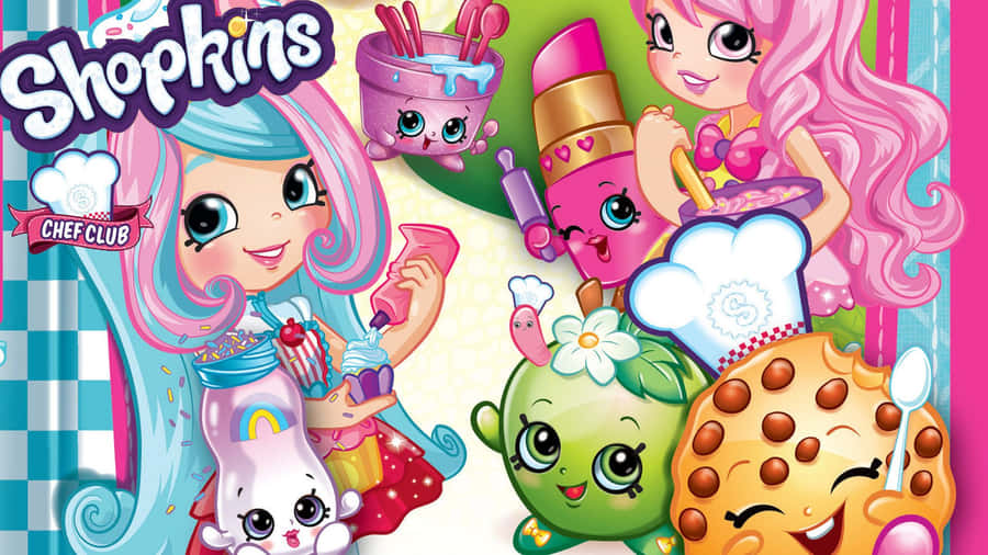 Shopkins Poster Hd Wallpaper