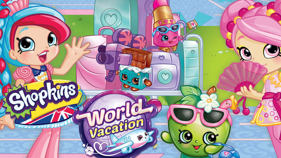 Shopkins World Vacation Poster Hd Wallpaper