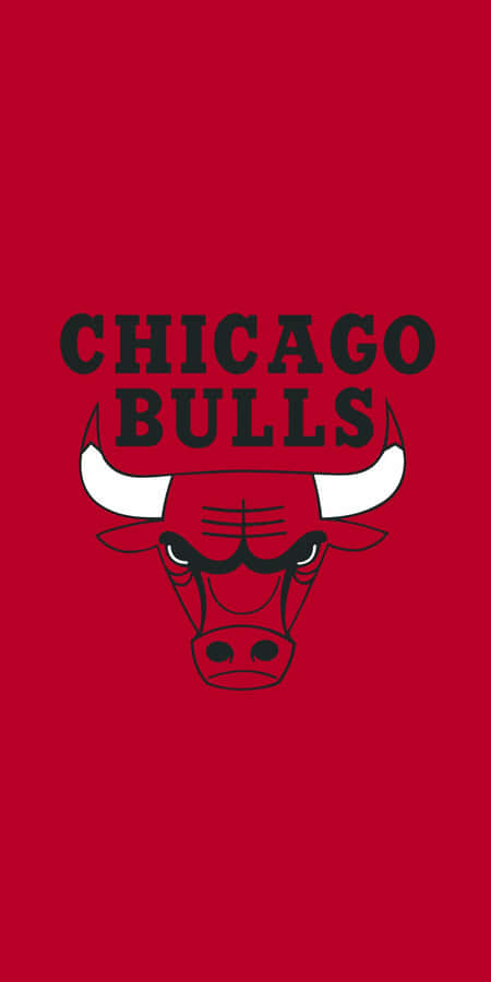 Show Off Your Bulls Fandom With This Dynamic Iphone Wallpaper! Wallpaper