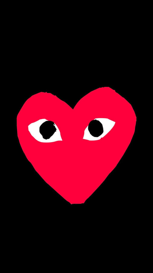Show Your Individuality With Cdg Play Wallpaper
