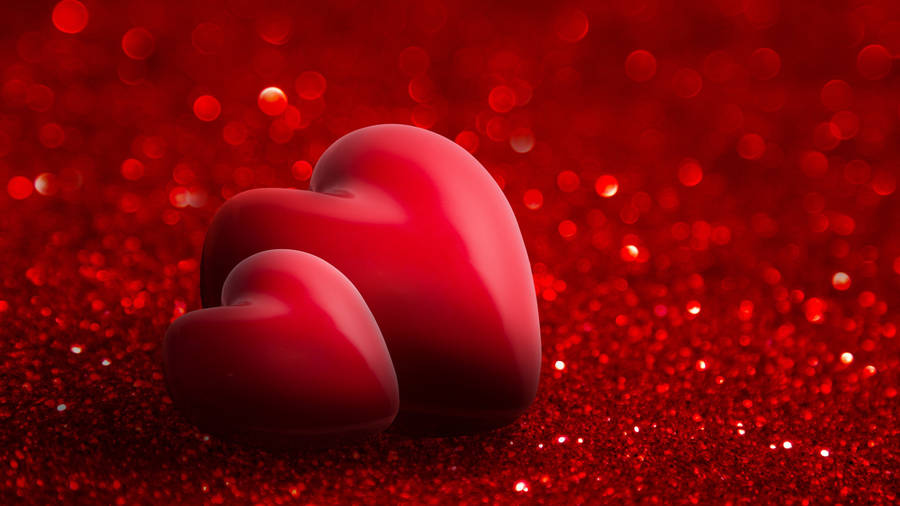 Show Your Love With This Stunning 3d Whatsapp Heart Wallpaper