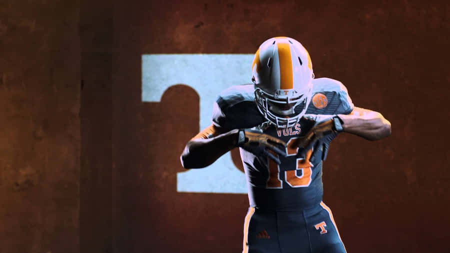 Show Your Spirit For Tennessee Volunteers Wallpaper