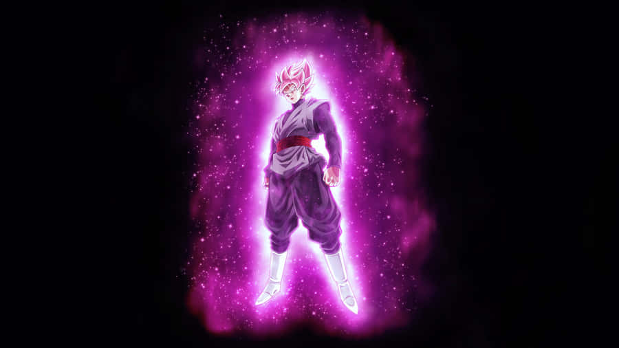 Show Your Strength And Unleash Your Power With The Dragon Ball Super - Goku Black 4k Wallpaper Wallpaper