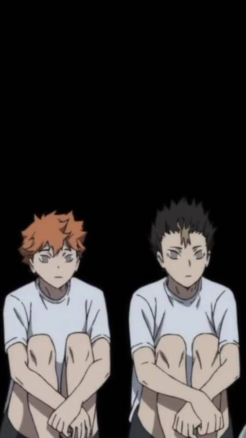 Shoyo Hinata And Yu Nishinoya Meme Wallpaper