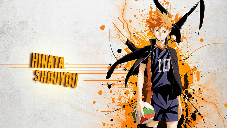 Shoyo Hinata Haikyuu Desktop Wallpaper