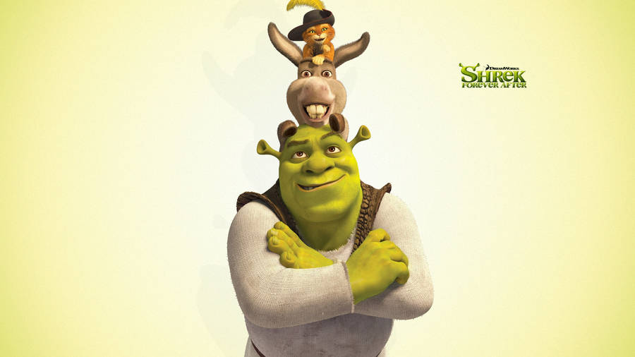 Shrek Forever After Best Of Friend Wallpaper