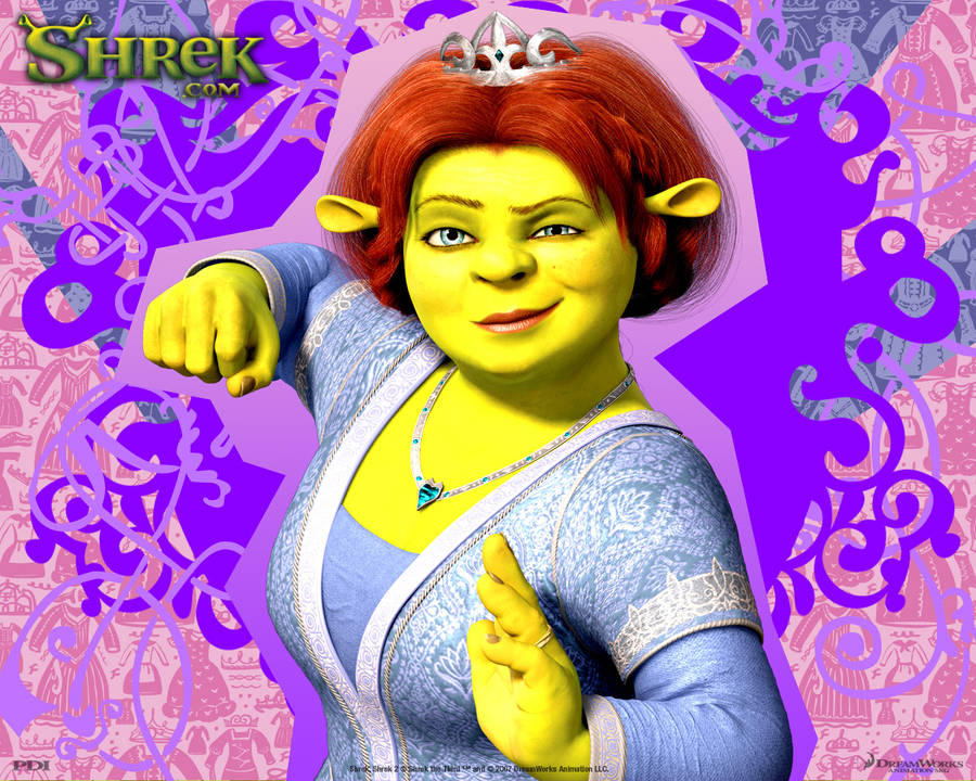 Shrek The Third Fiona's Fist Wallpaper