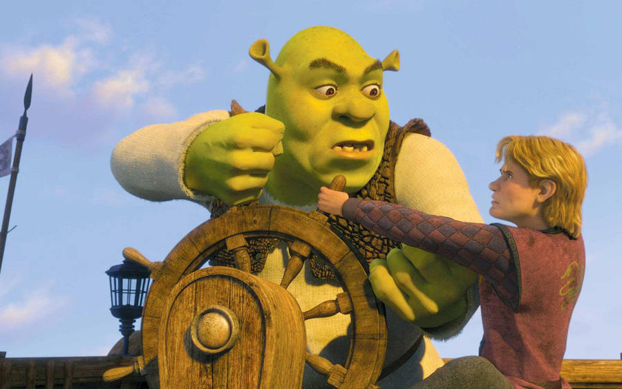 Shrek The Third Stirring The Wheel Wallpaper