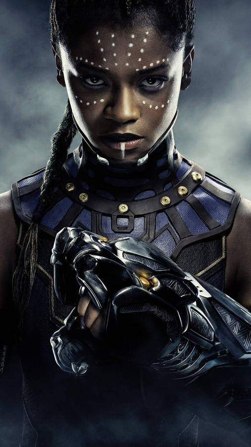 Shuri Iconic Portrait Wallpaper