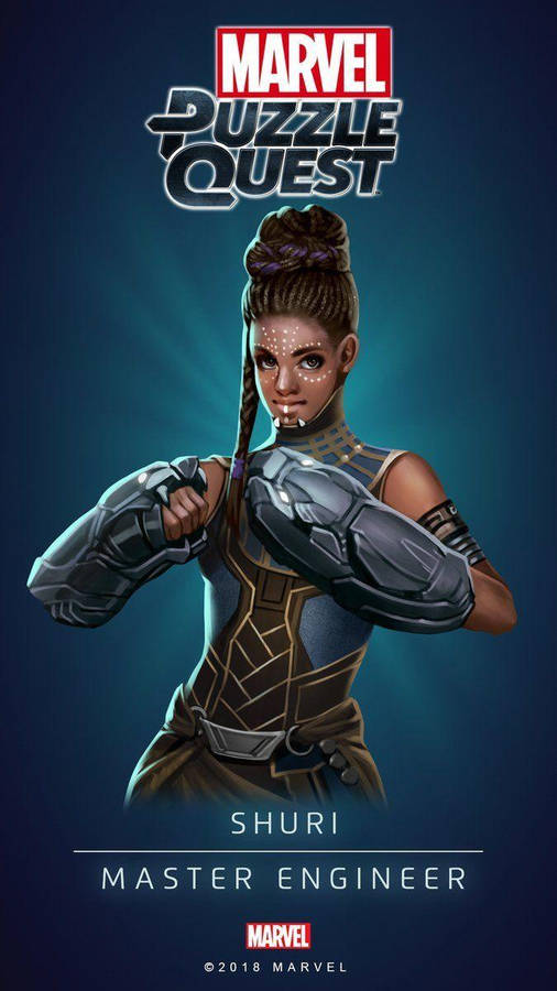 Shuri Puzzle Quest Wallpaper