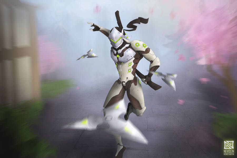 Shurikens Genji Shimada Wallpaper