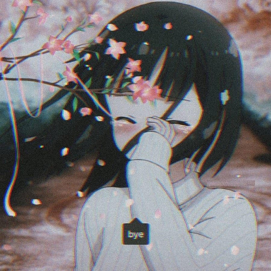 Shy Lady Anime Pfp Wallpaper