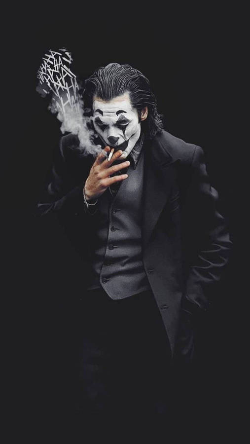 Sick Phone The Joker Smoking Wallpaper