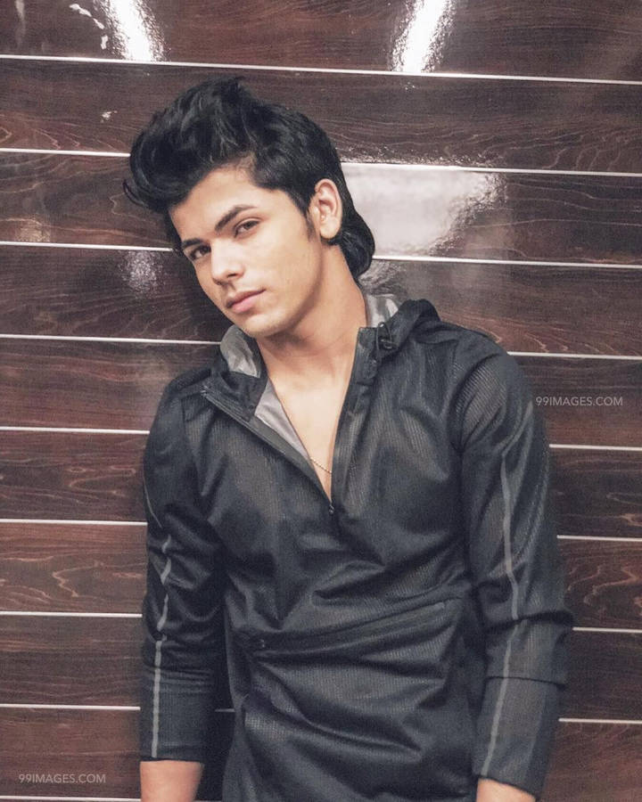 Siddharth Nigam Black Jacket Wallpaper