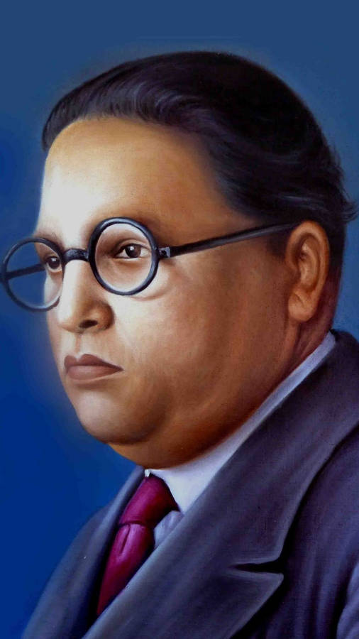 Side Profile Of Ambedkar 4k Wallpaper