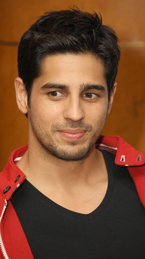 Sidharth Malhotra Red Jacket Wallpaper