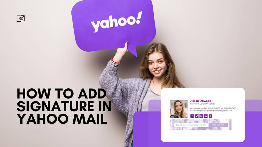 Signing Into Yahoo Mail Wallpaper