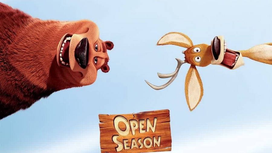 Silly Open Season Poster Desktop Wallpaper