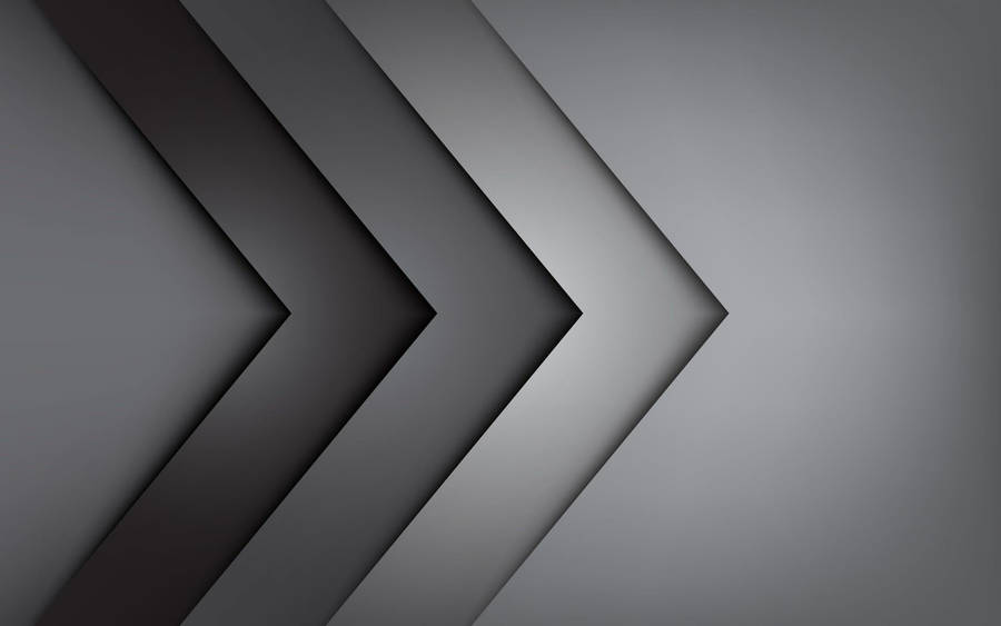 Silver And Black Triangle Abstract Wallpaper