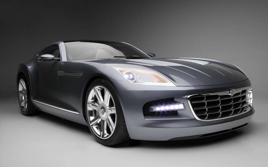 Silver Chrysler Crossfire Wallpaper