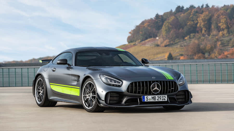 Silver Mercedes Amg Gt Wallpaper