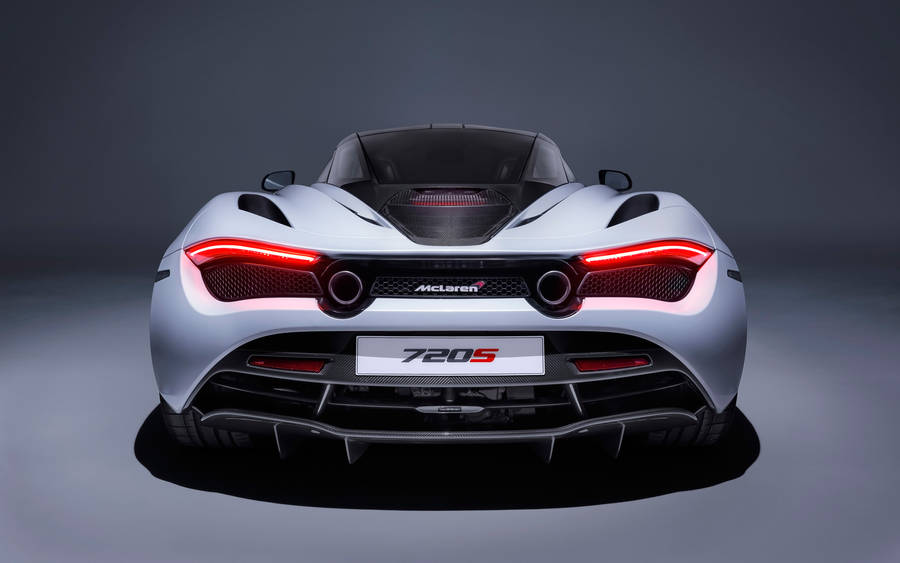 Silver Supercar Mclaren 720s 4k Wallpaper