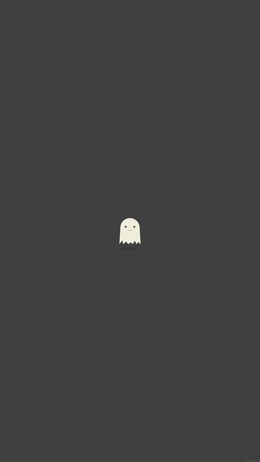 Simple Aesthetic Pale Ghost Wallpaper