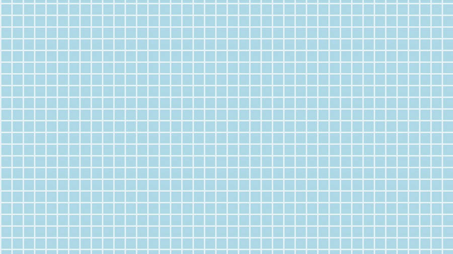 Simple Blue Aesthetic Checkered Pattern Wallpaper