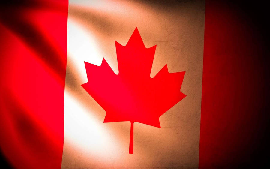 Simple Canada Flag Wallpaper