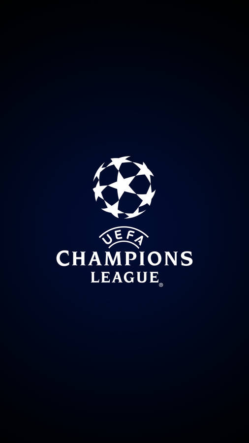 Simple Champions League Dark Blue Wallpaper