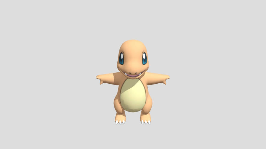 Simple Charmander On Pokémon Wallpaper