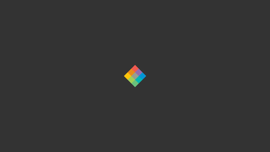 Simple Clean Colorful Cube Wallpaper