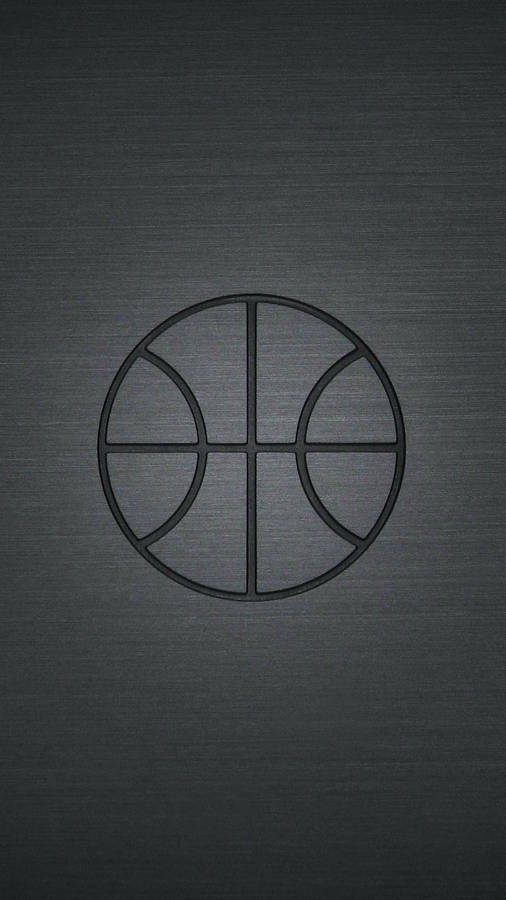 Simple Dark Cool Basketball Iphone Wallpaper
