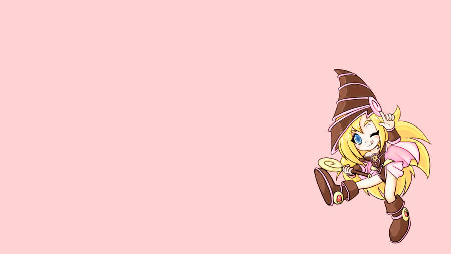 Simple Dark Magician Girl Yu Gi Oh Wallpaper