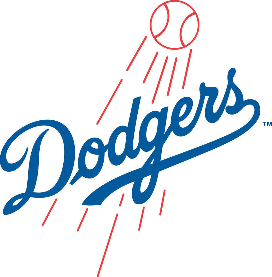 Simple Dodgers Logo Wallpaper