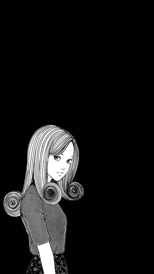 Simple Junji Ito Art Wallpaper