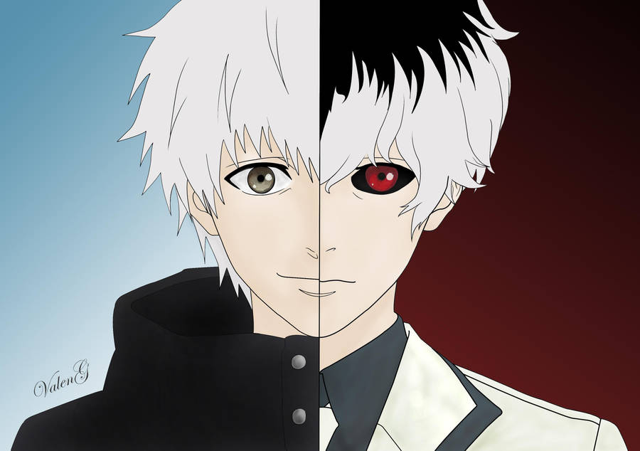 Simple Kaneki Ken Fan Art Wallpaper