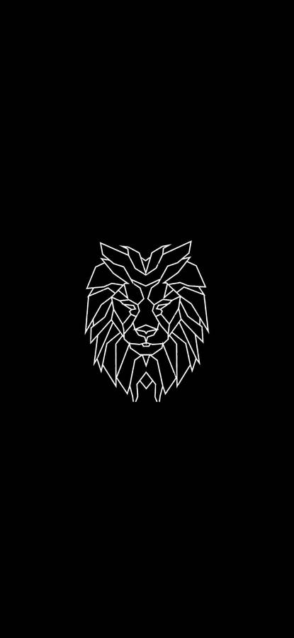 Simple Lion Phone Wallpaper