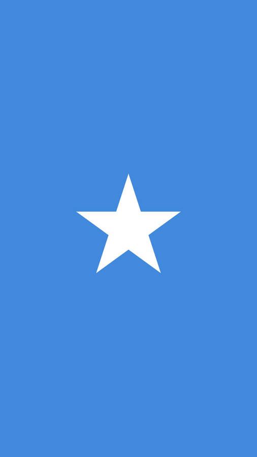 Simple Somalia Flag Wallpaper