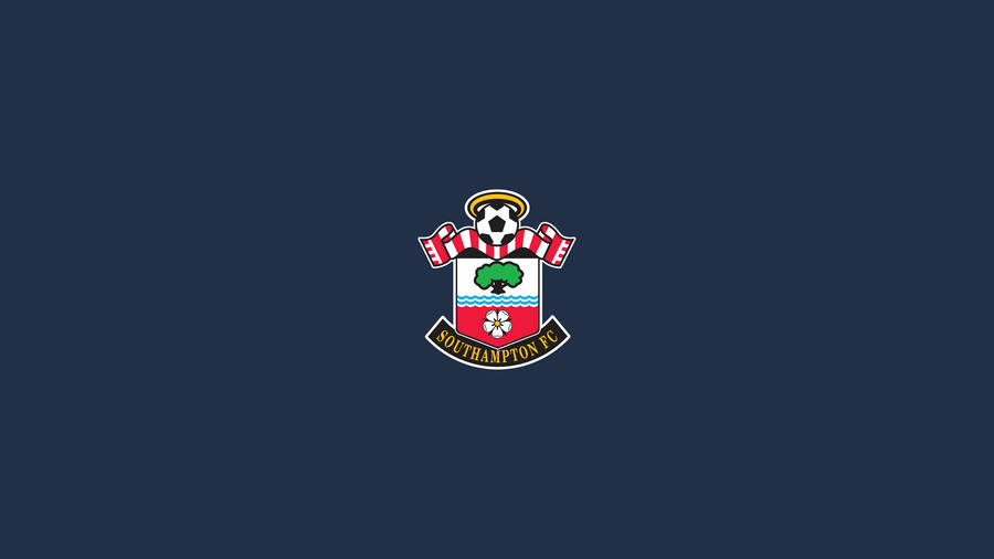 Simple Southampton Fc Logo Wallpaper