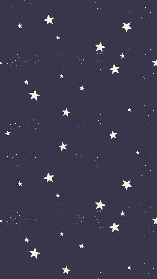 Simple Stars Pattern Wallpaper