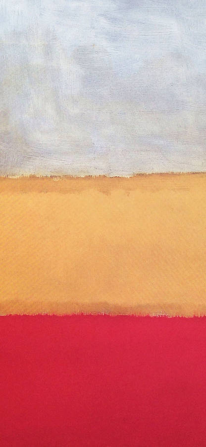 Simple Three-colored Famous Paintings Iphone Wallpaper