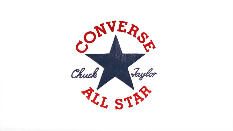 Simplistic Converse Logo Wallpaper