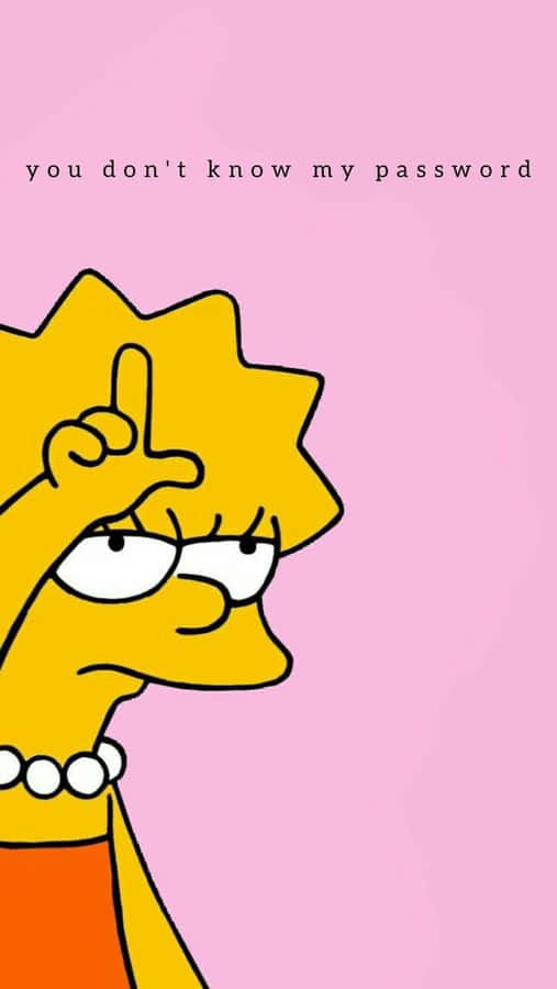 Simpsons Wallpapers You Don't Know My Password Wallpaper